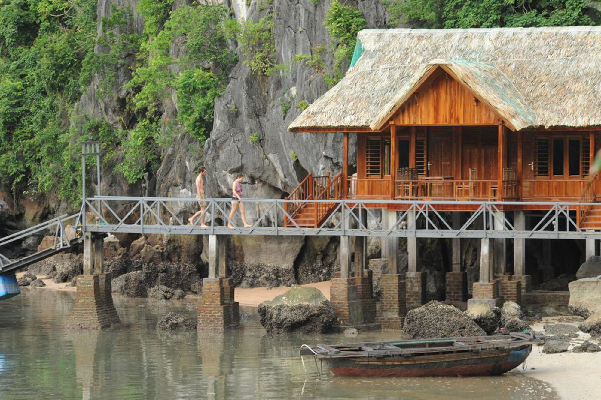 Cat Ba Sandy Beach Resort Dong Khe Sau المظهر الخارجي الصورة